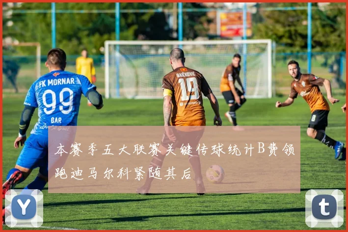 本赛季五大联赛关键传球统计B费领跑迪马尔科紧随其后